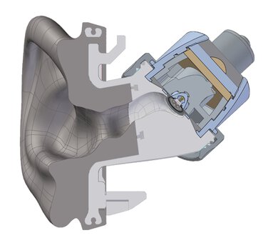 image showing B&K type 4620 ear simulator