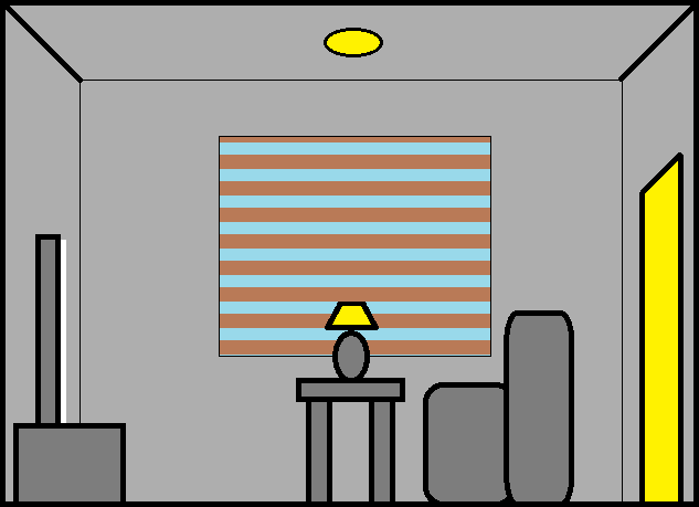 Room Brightness diagram